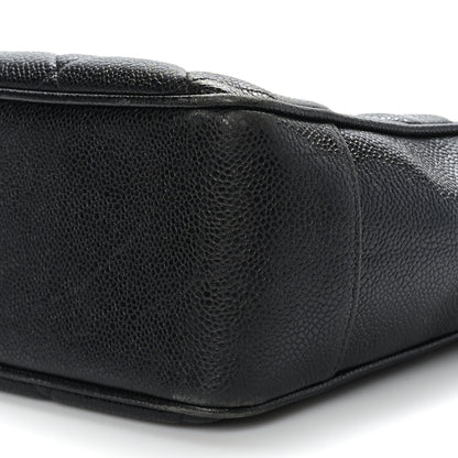 Chanel Caviar Quilted Flap Shoulder Bag Black 9 of 9