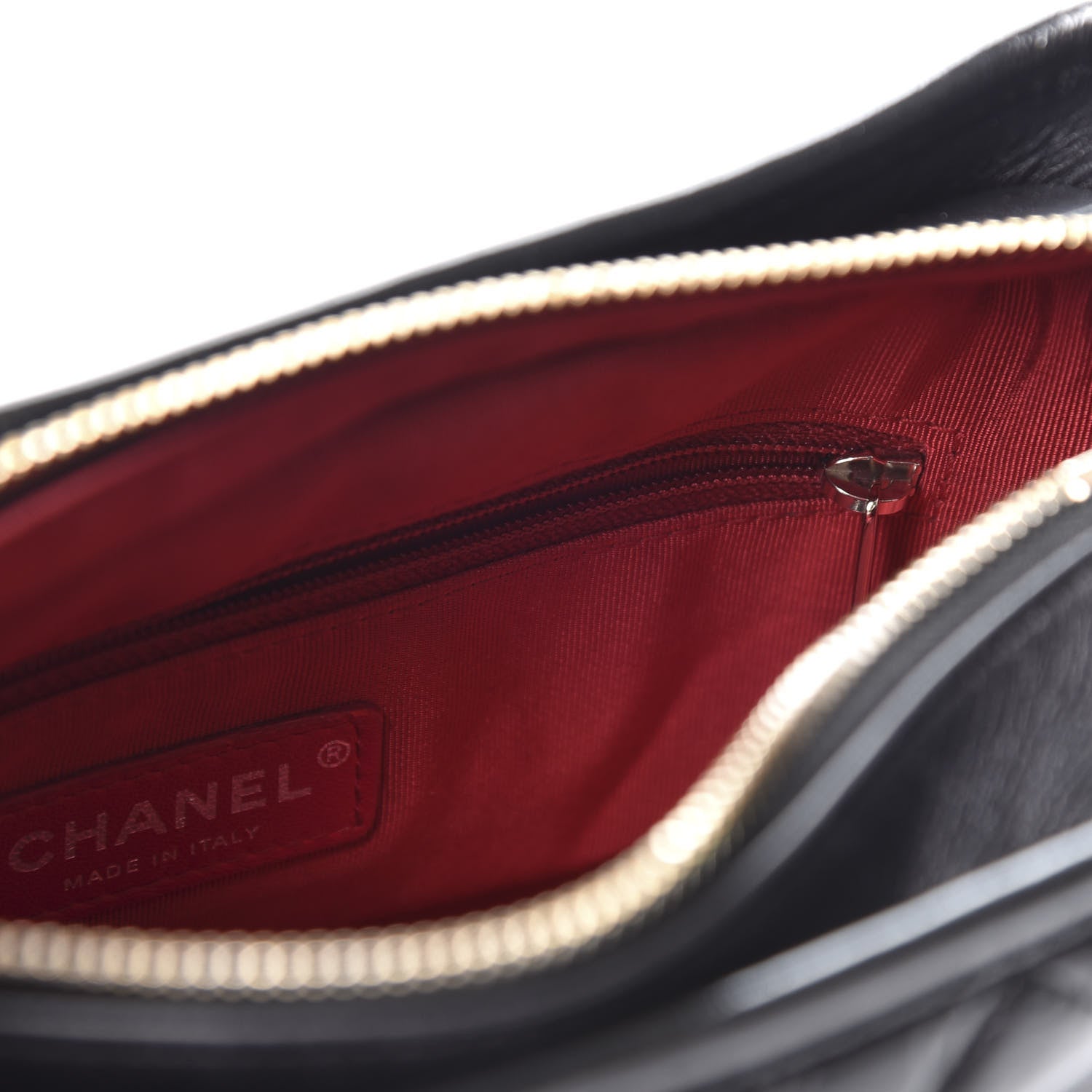 Chanel Aged Calfskin Quilted Small Gabrielle Hobo Black 4 of 10