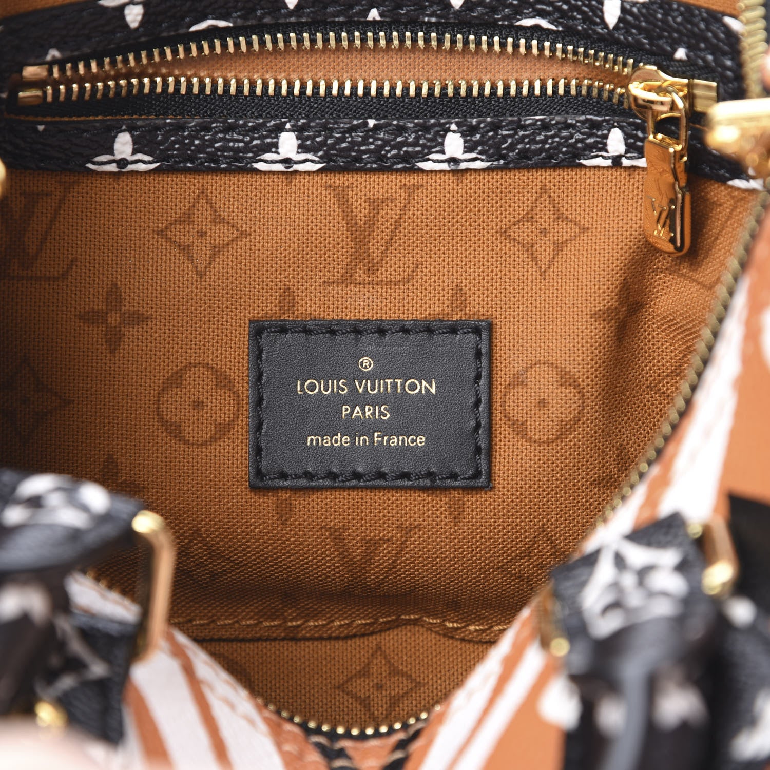 Louis Vuitton Monogram Giant Crafty Speedy Bandouliere 25 Creme Caramel 6 of 10