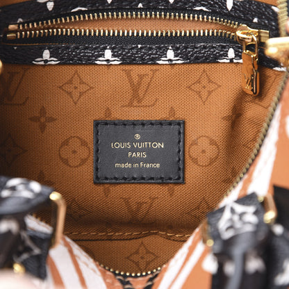 Louis Vuitton Monogram Giant Crafty Speedy Bandouliere 25 Creme Caramel 6 of 10