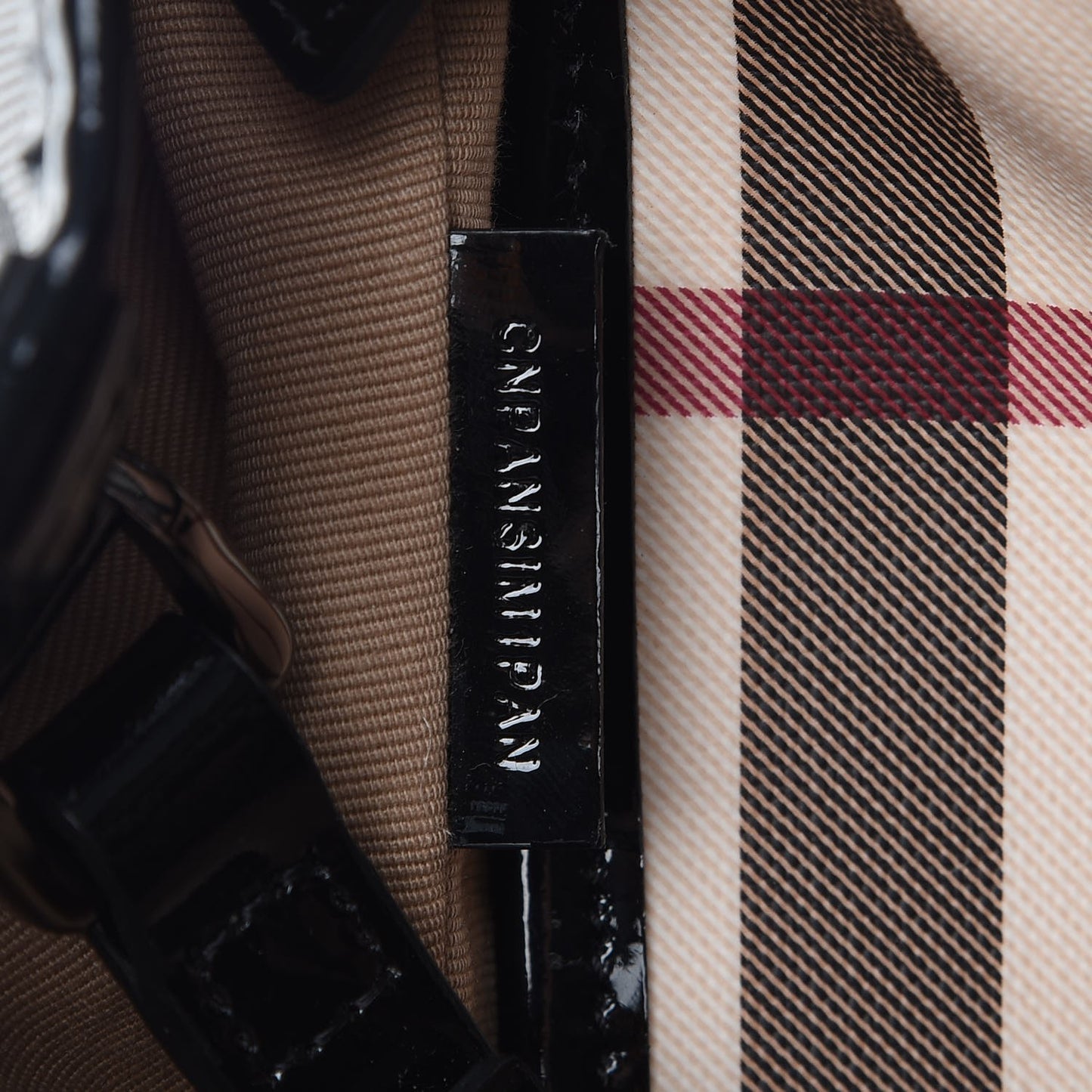 Nova Check Small Canterbury Tote Black