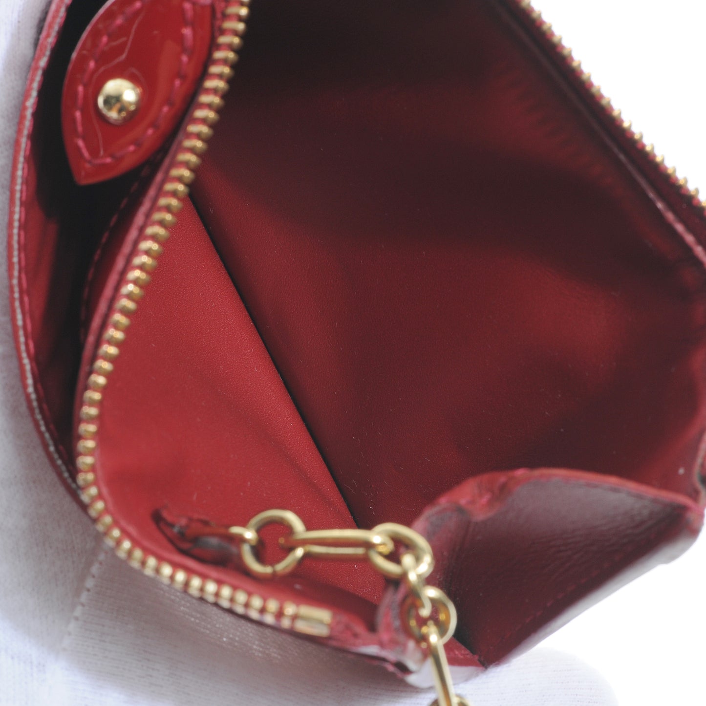 Vernis Key Pouch Pomme D'Amour