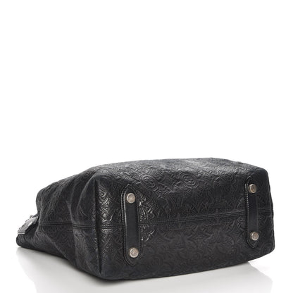 Louis Vuitton Monogram Lambskin Antheia Hobo PM Black 4 of 7