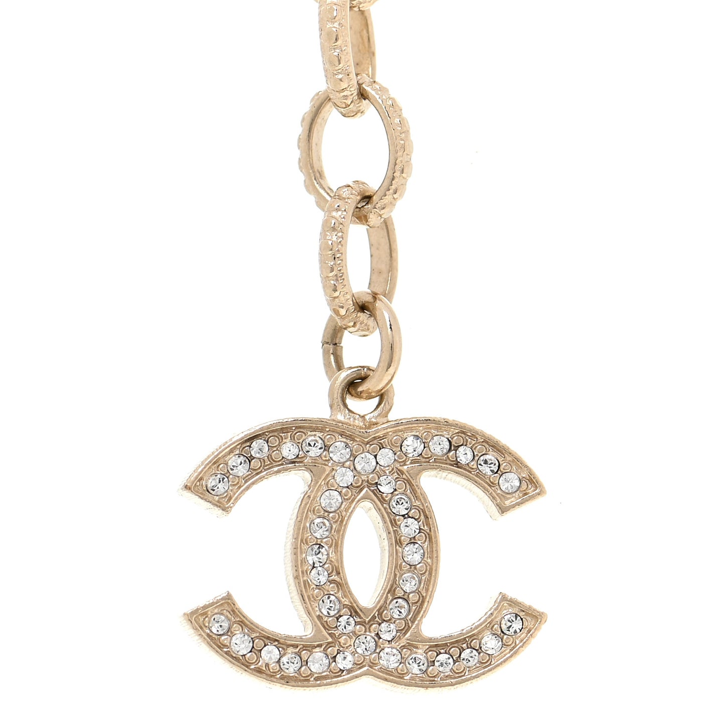 Pearl Crystal Lace Camellia Necklace Gold