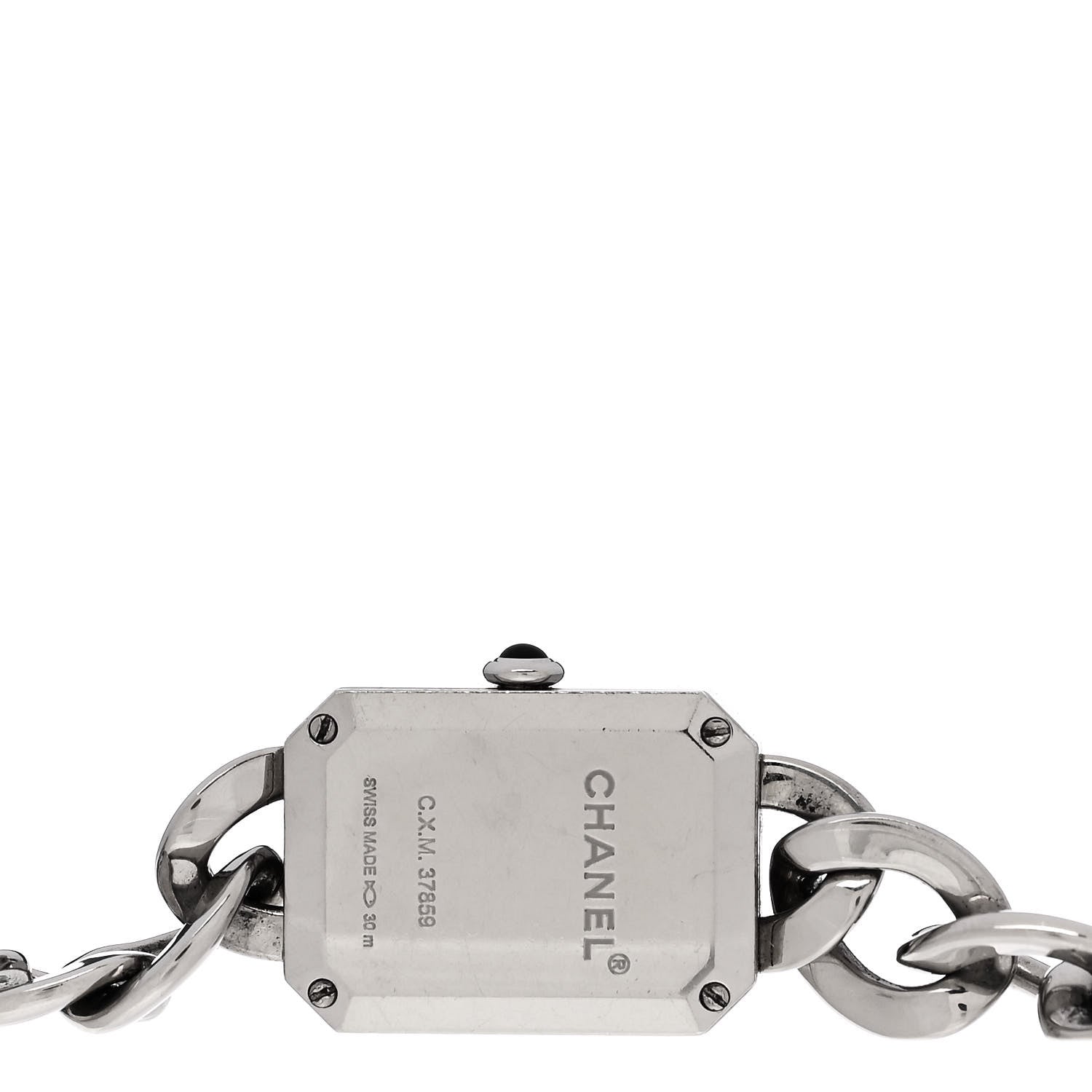 Chanel Stainless Steel Mother of Pearl 20mm Chain Premiere Quartz Watch 4 of 4