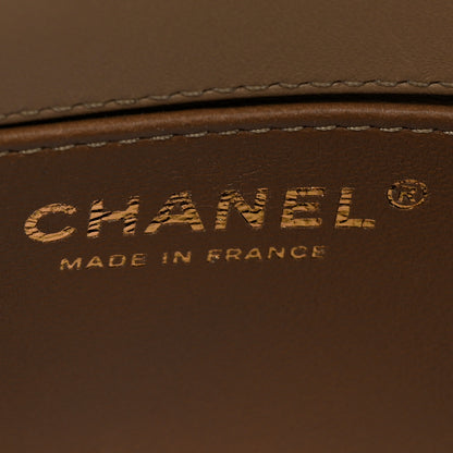 Chanel Velvet Quilted Small Boy Messenger Bag Beige 6 of 11