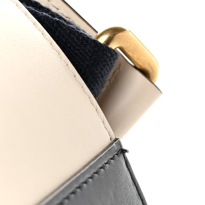 Gucci Calfskin Bamboo Web Medium Dionysus Top Handle Bag White Blue Hibiscus Red 12 of 12