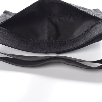 Gucci GG Monogram Double Pocket Belt Bag Black 5 of 10