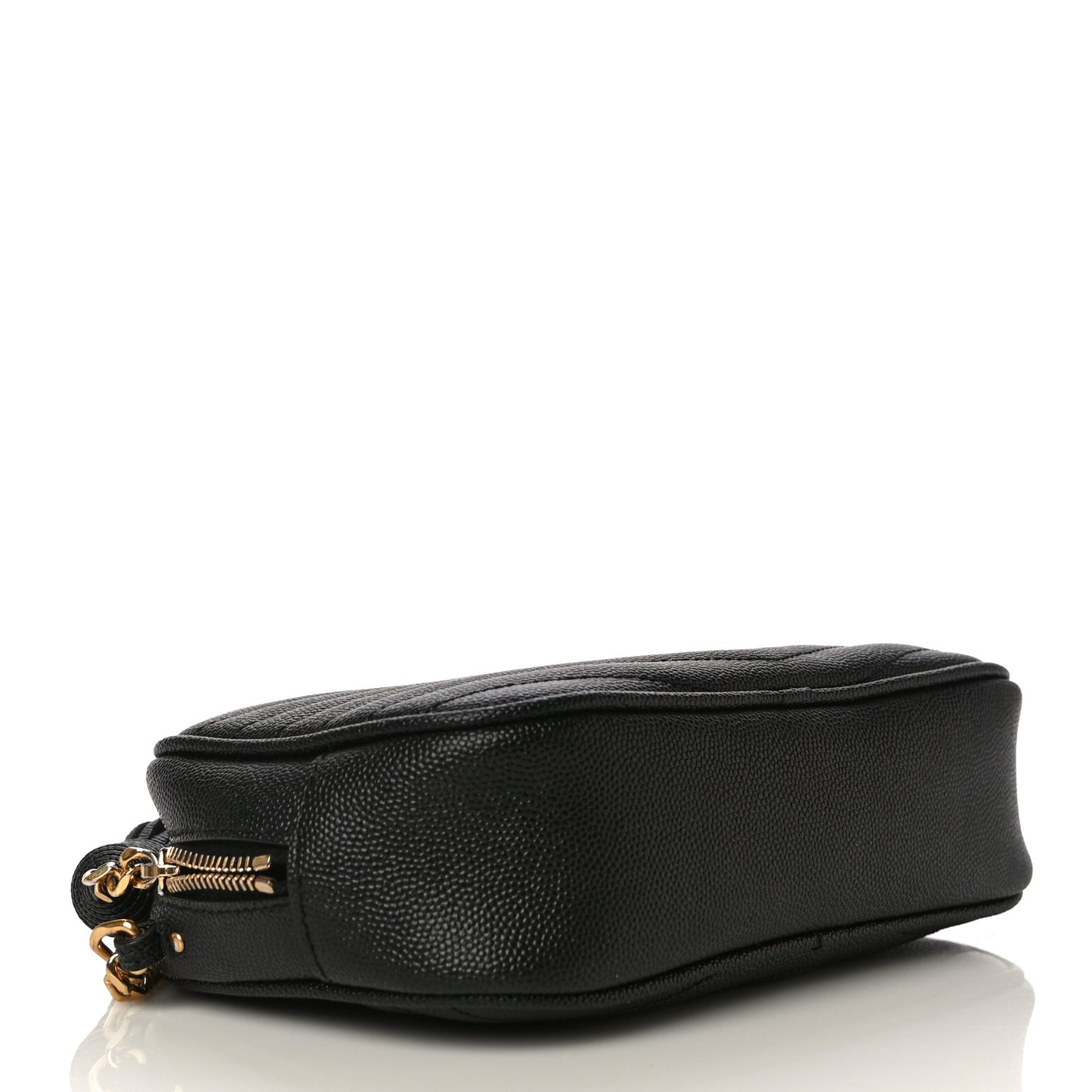 Grain De Poudre Matelasse Monogram Mini Lou Camera Bag Black