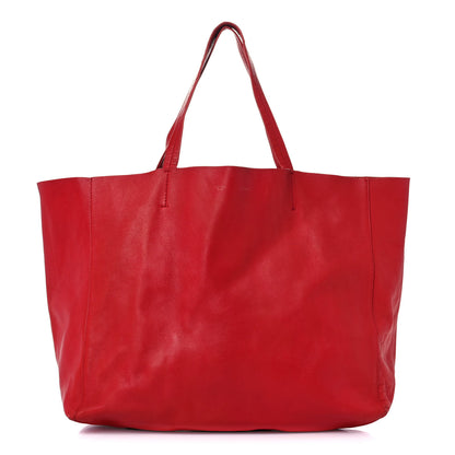 Celine Lambskin Horizontal Cabas Magenta 1 of 23