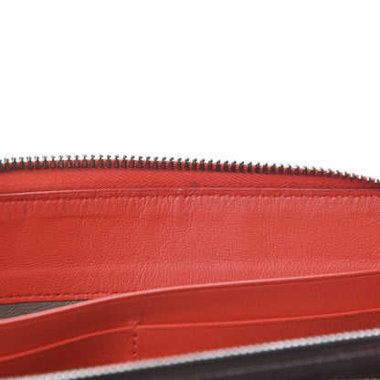 Bottega Veneta Nappa Intrecciato Zip Around Wallet Red 8 of 13