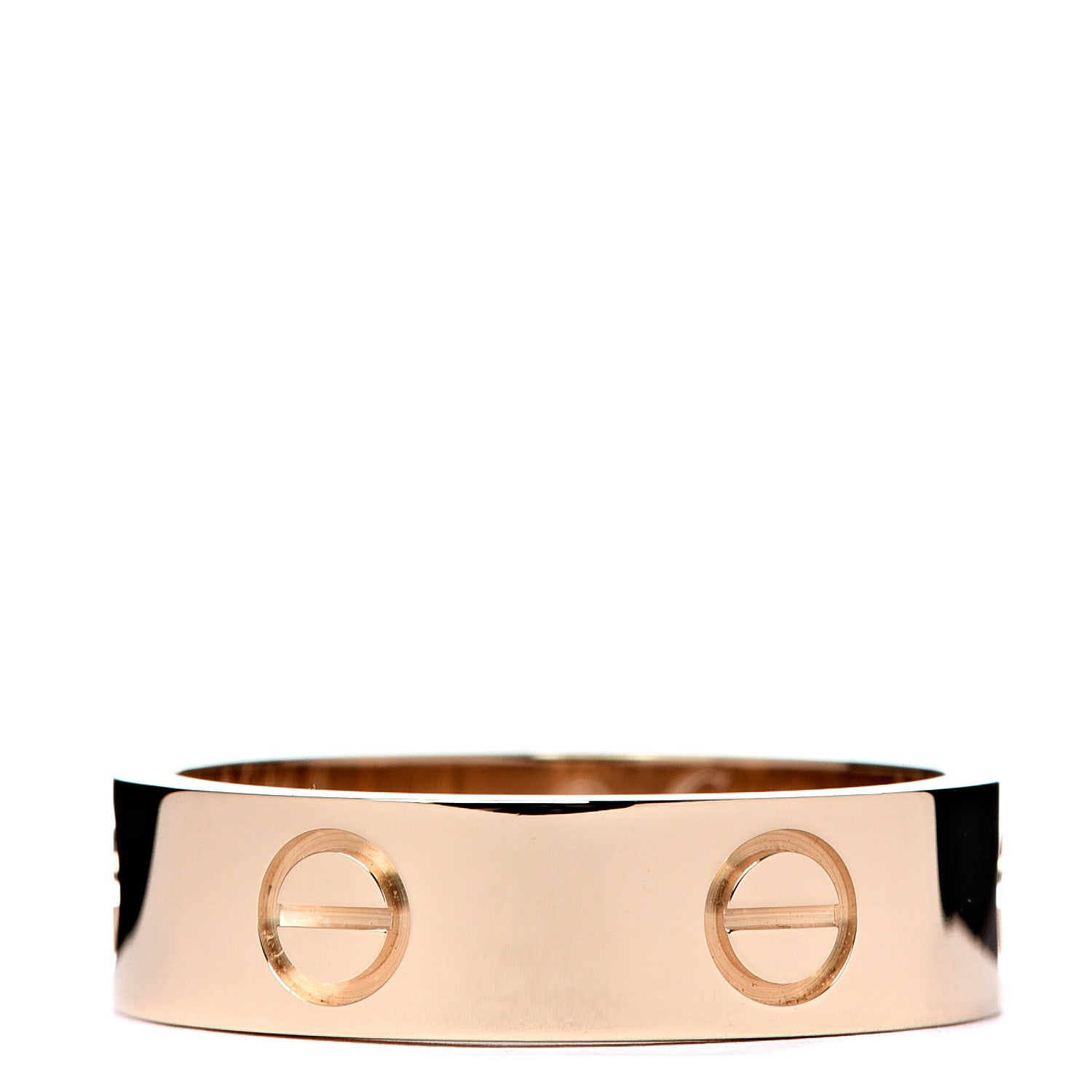 Cartier 18K Yellow Gold 5.5mm LOVE Ring 56 7.5 2 of 3