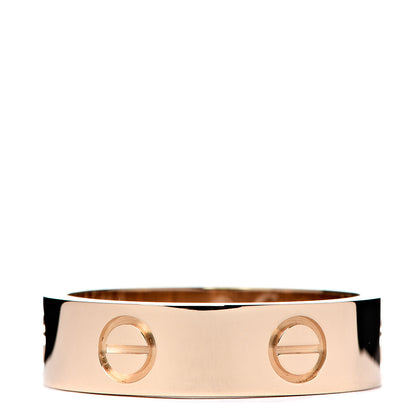 Cartier 18K Yellow Gold 5.5mm LOVE Ring 56 7.5 2 of 3