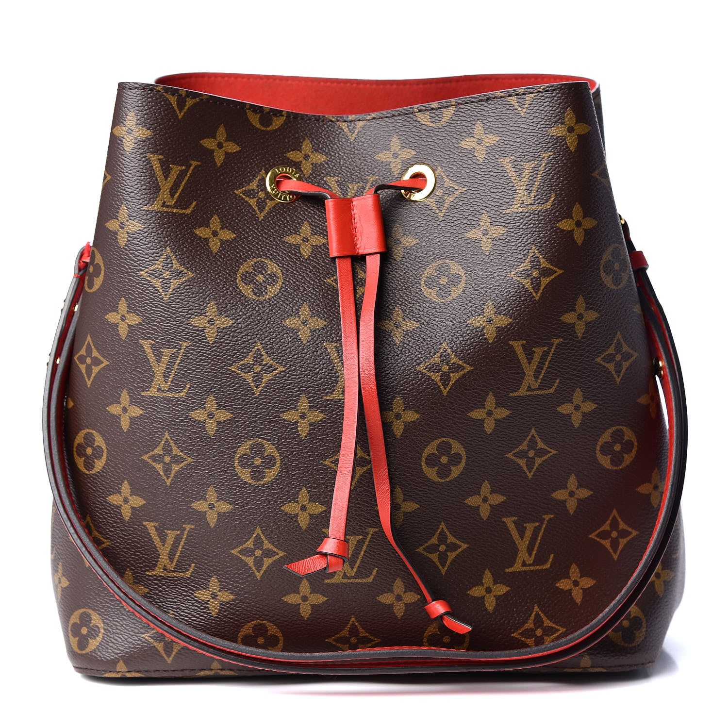 Louis Vuitton Monogram Neonoe MM Coquelicot 1 of 9