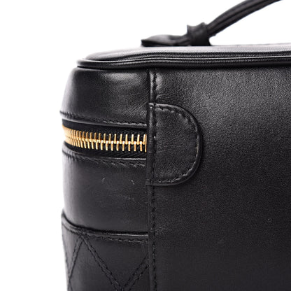 Chanel Calfskin Vanity Cosmetic Bag Black 16 of 20