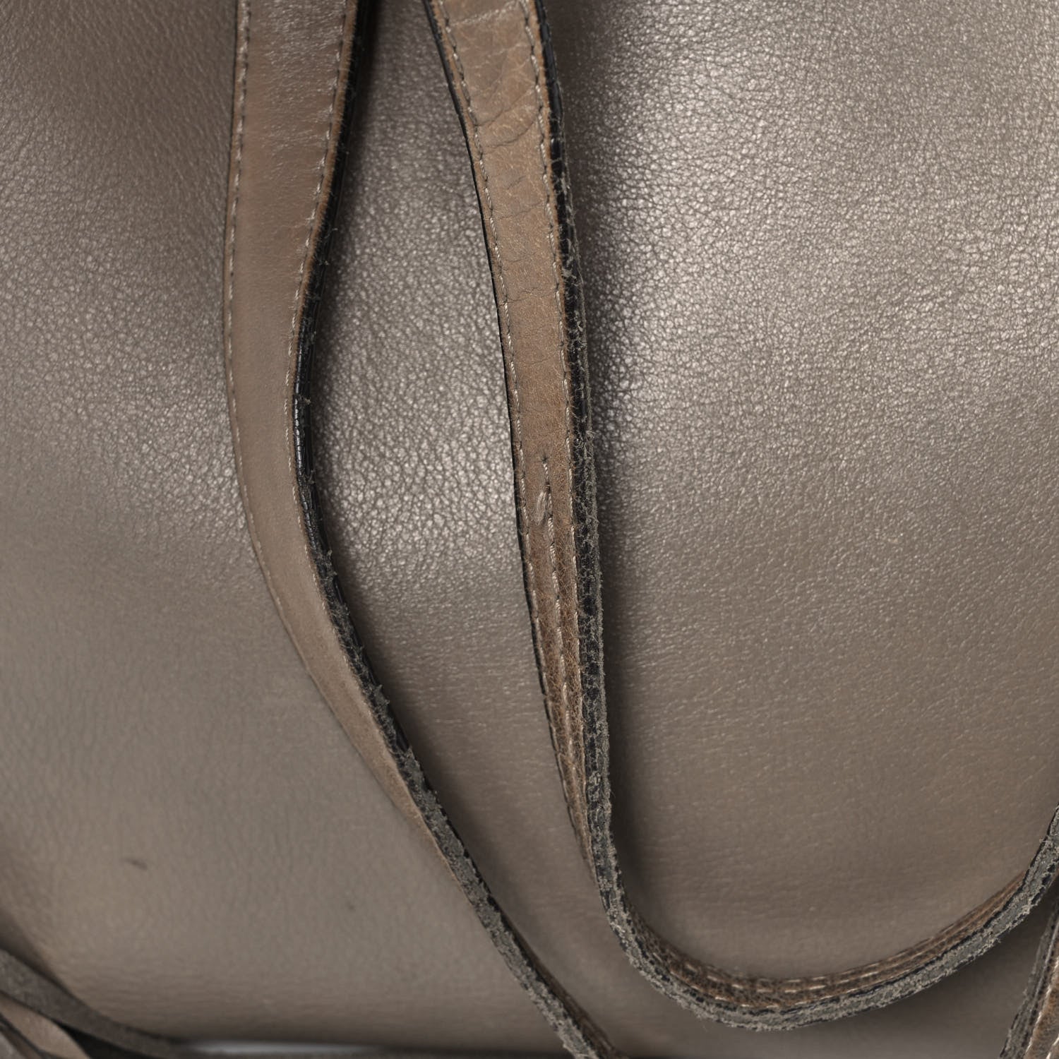 Chloe Smooth Calfskin Small Milo Shopping Tote Motty Grey 18 of 18