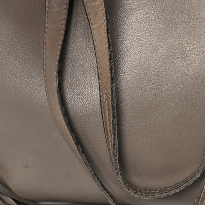 Chloe Smooth Calfskin Small Milo Shopping Tote Motty Grey 18 of 18
