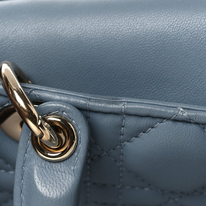 Christian Dior Lambskin Cannage Micro Lady D-Joy Cloud Blue 12 of 14