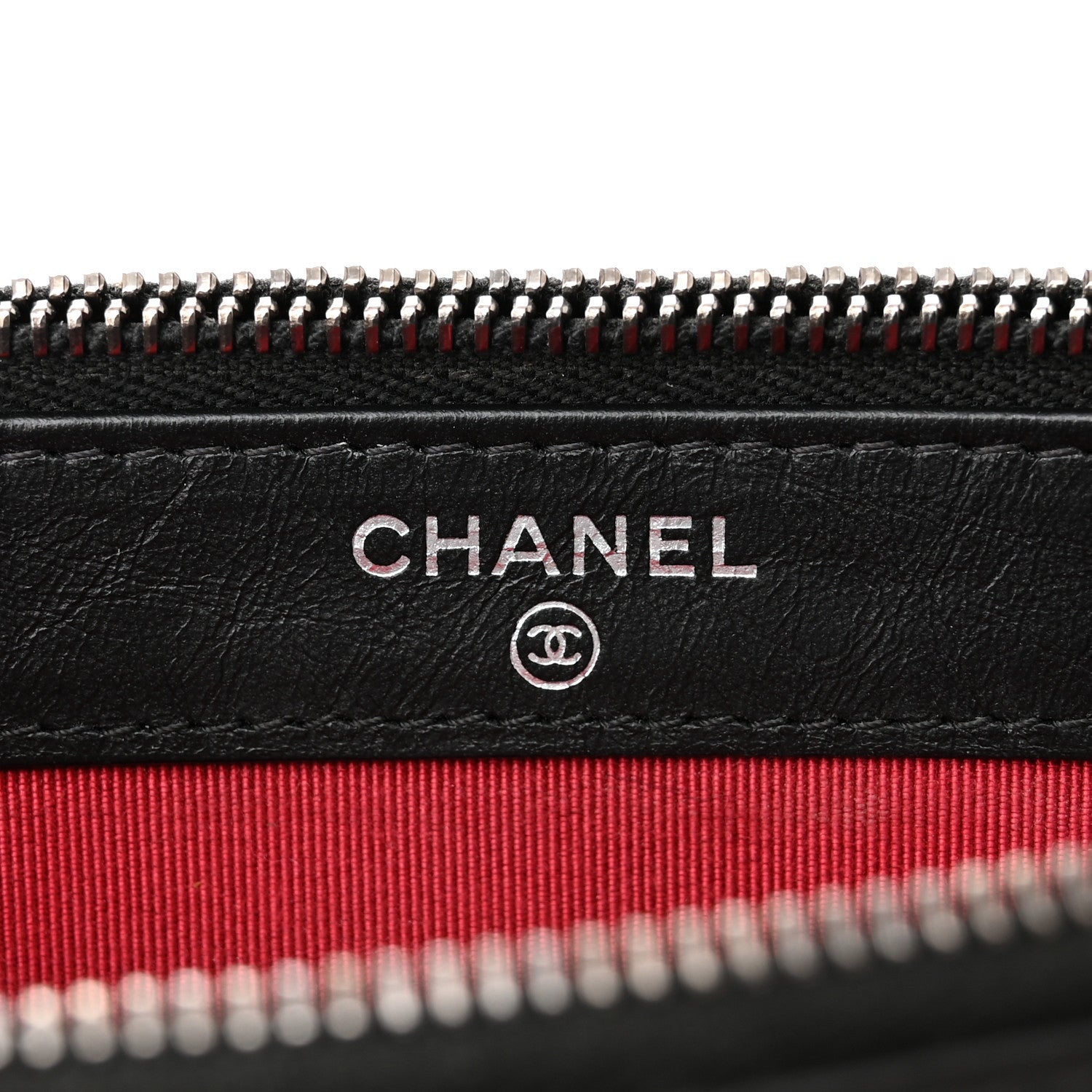 Chanel Aged Calfskin Quilted Small Gabrielle Clutch With Chain Black 8 of 14