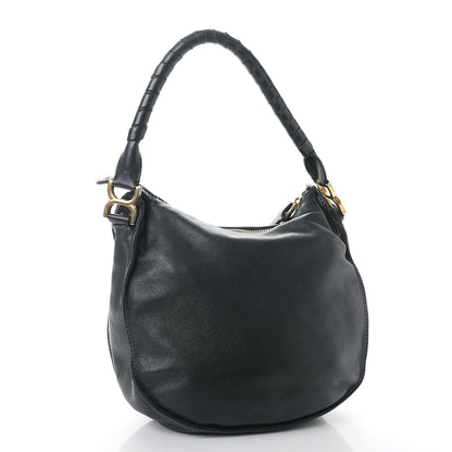 Chloe Calfskin Medium Marcie Hobo Navy 3 of 12