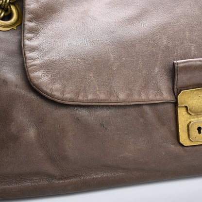 Bottega Veneta Nappa Intrecciato Napoli Shoulder Bag Pepe 9 of 18