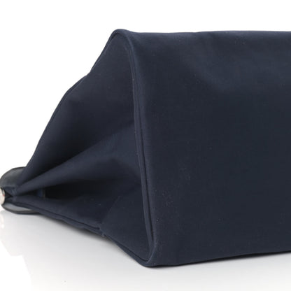 Hermes Toile Vache Hunter Herbag 50 Bleu Marine 9 of 11