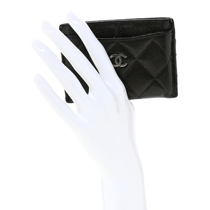 Chanel Caviar Quilted Card Holder Black 2 of 11