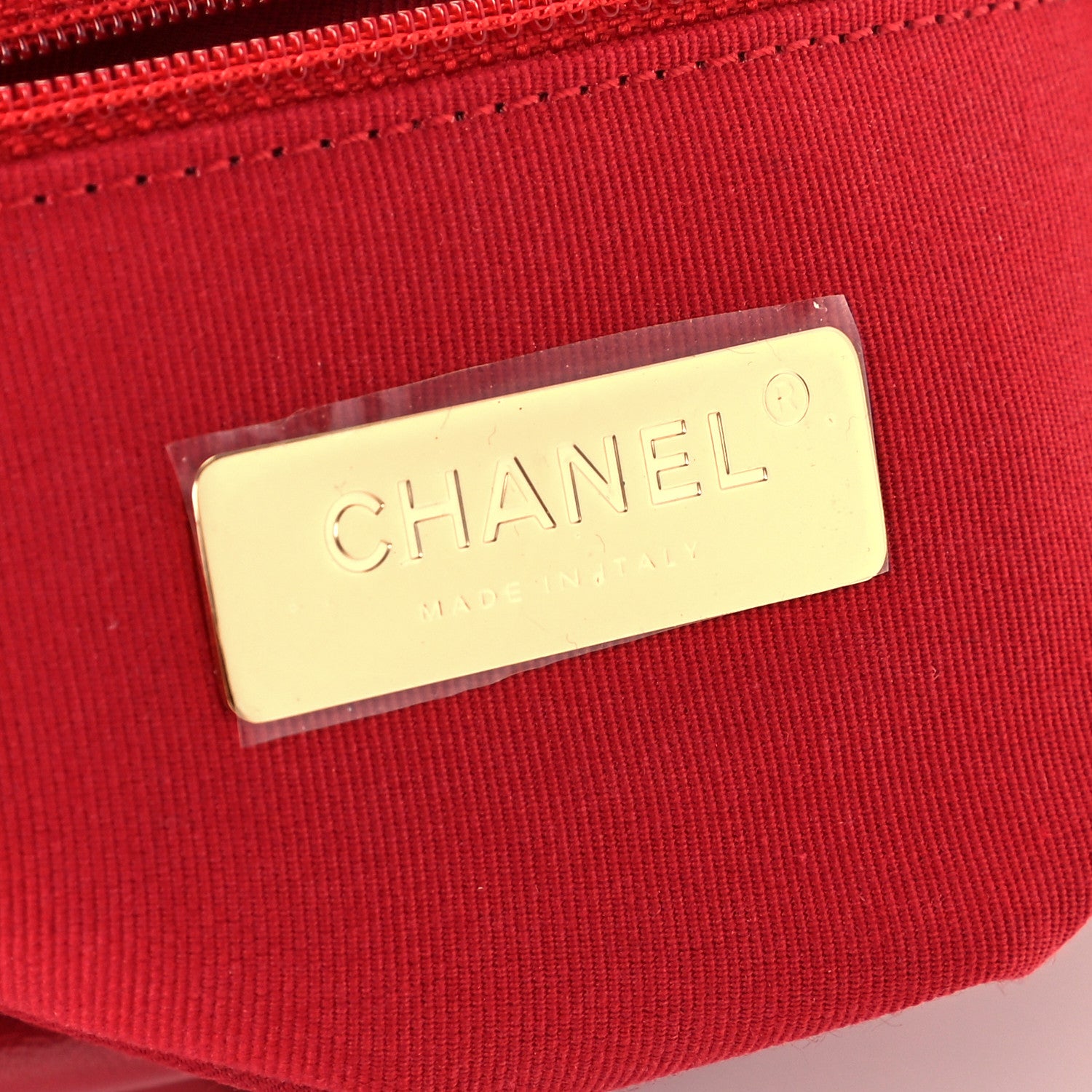 Chanel Lambskin Quilted Medium Chanel 19 Flap Red 6 of 10