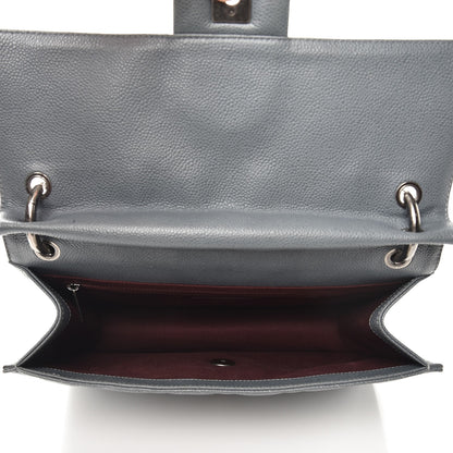 Chanel Caviar Quilted Large Retro Class Flap Grey 6 of 15