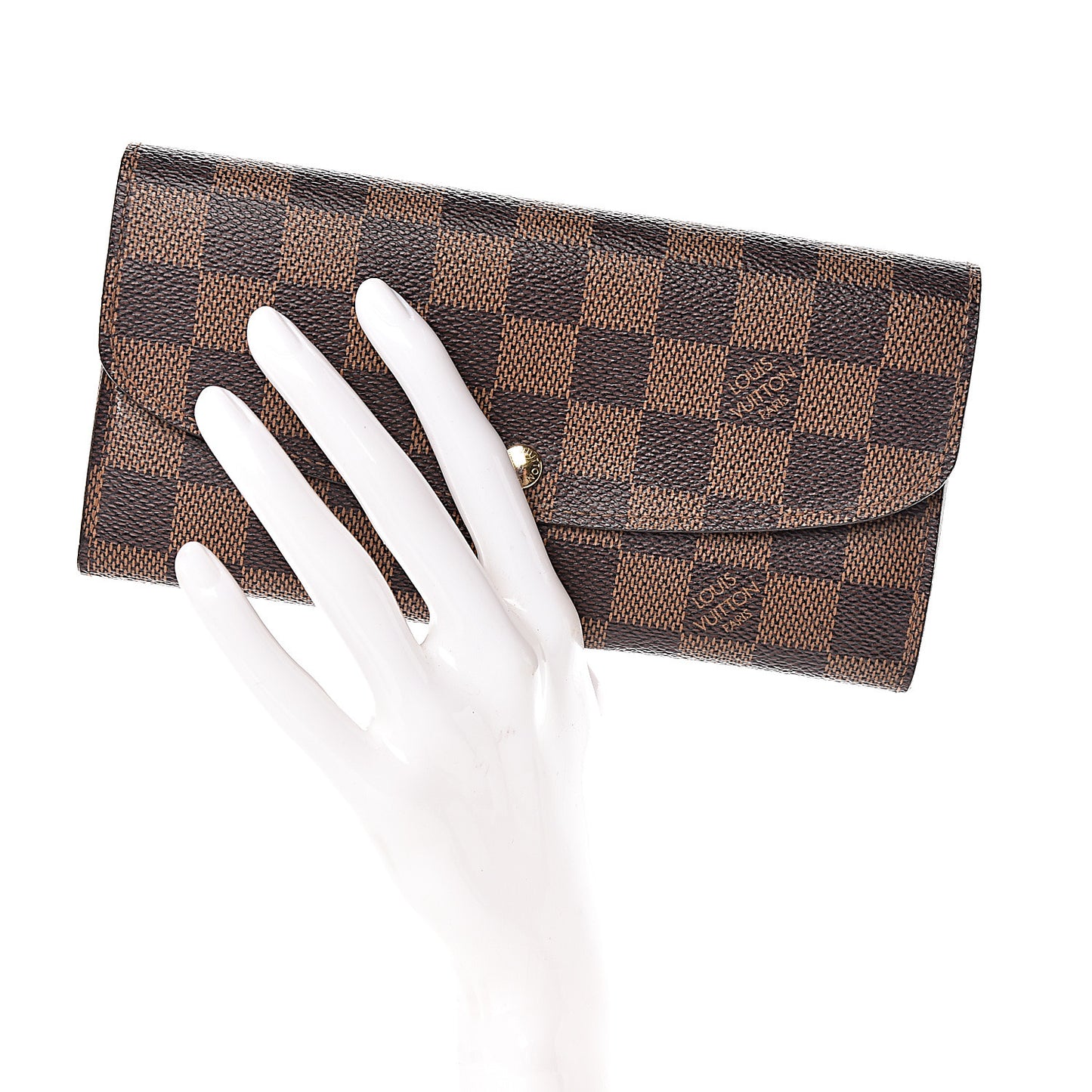 Damier Ebene Emilie Wallet