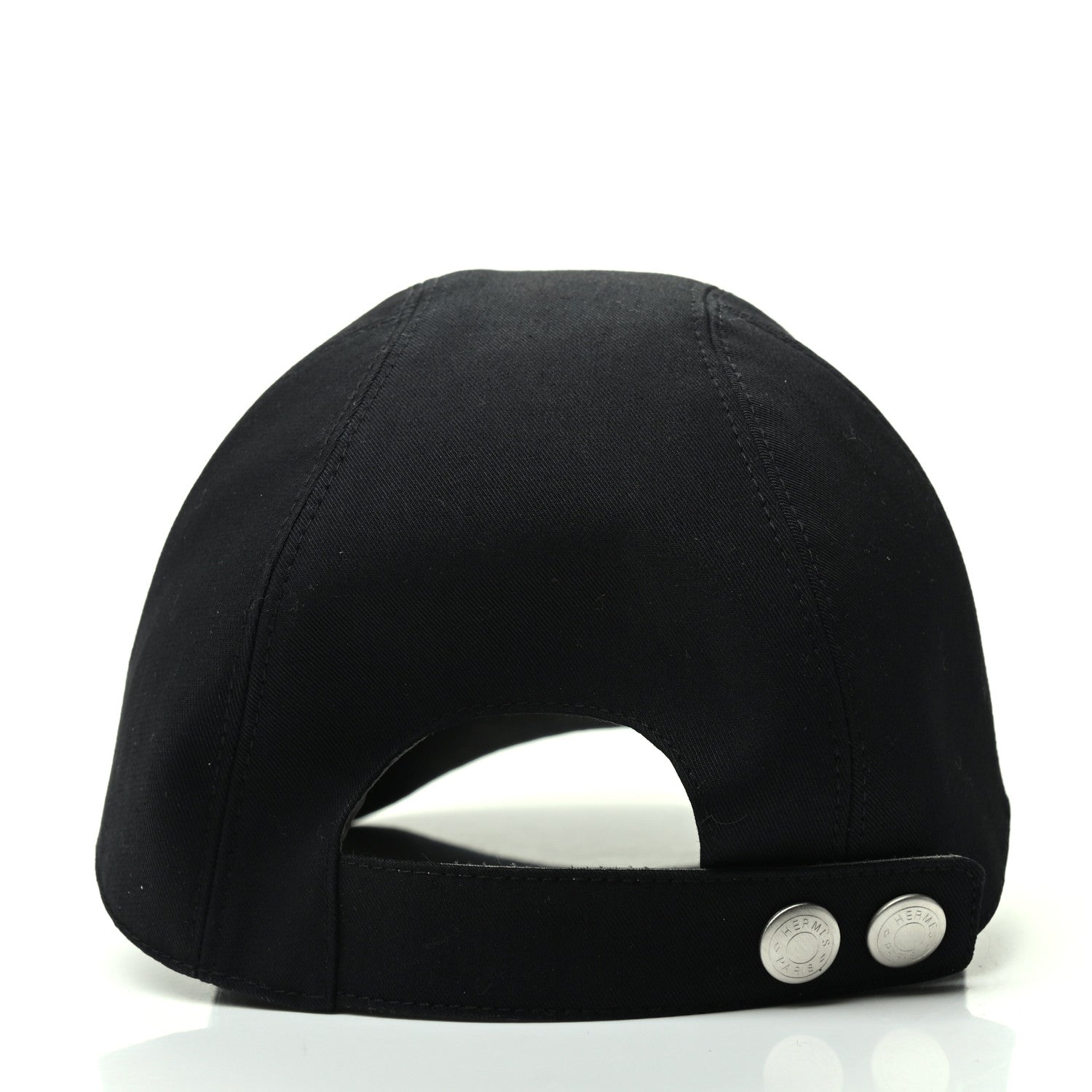 Hermes Cotton Viscose Hat 58 Black 4 of 6