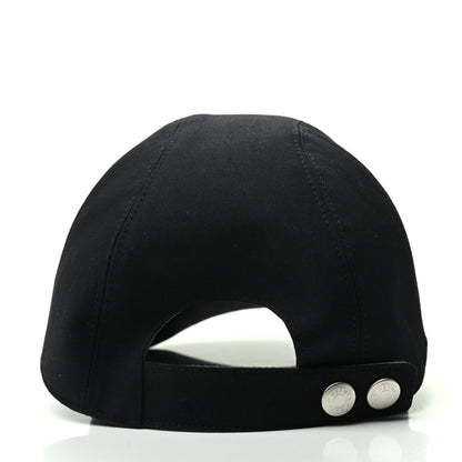 Hermes Cotton Viscose Hat 58 Black 4 of 6