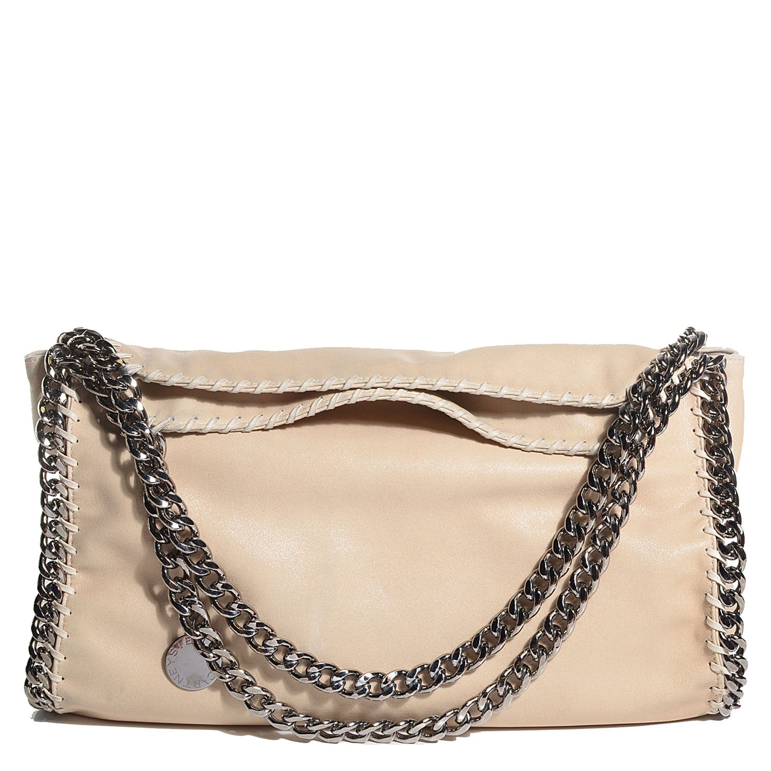 Stella McCartney Shaggy Deer East West Falabella Tote Beige 1 of 7