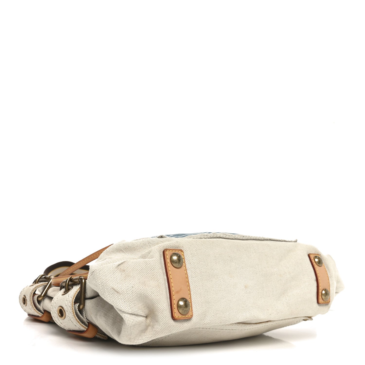 Louis Vuitton Toile Globe Shopper Cabas MM Blue 4 of 9