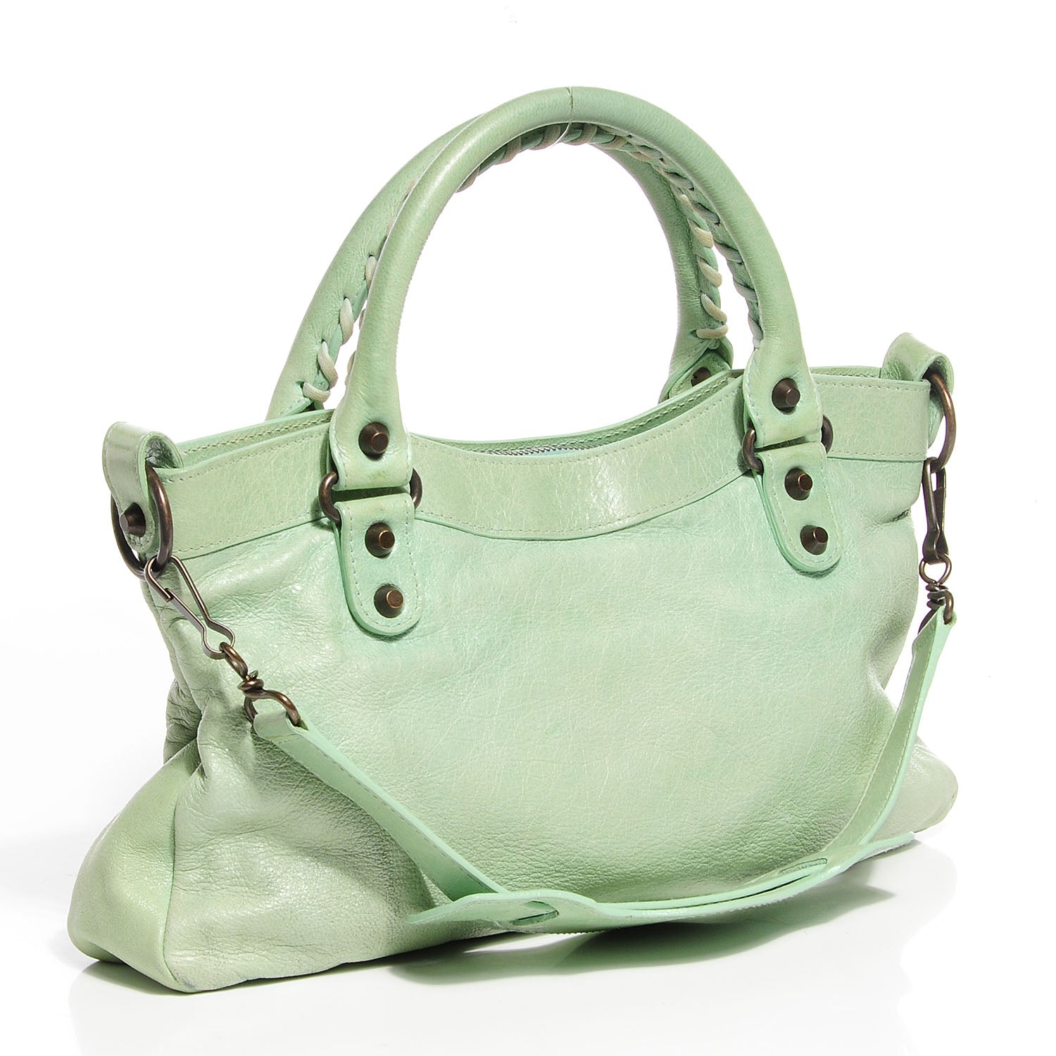 Balenciaga Chevre Classic Hardware First Vert D'eau 3 of 13