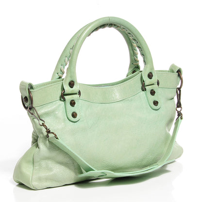 Balenciaga Chevre Classic Hardware First Vert D'eau 3 of 13