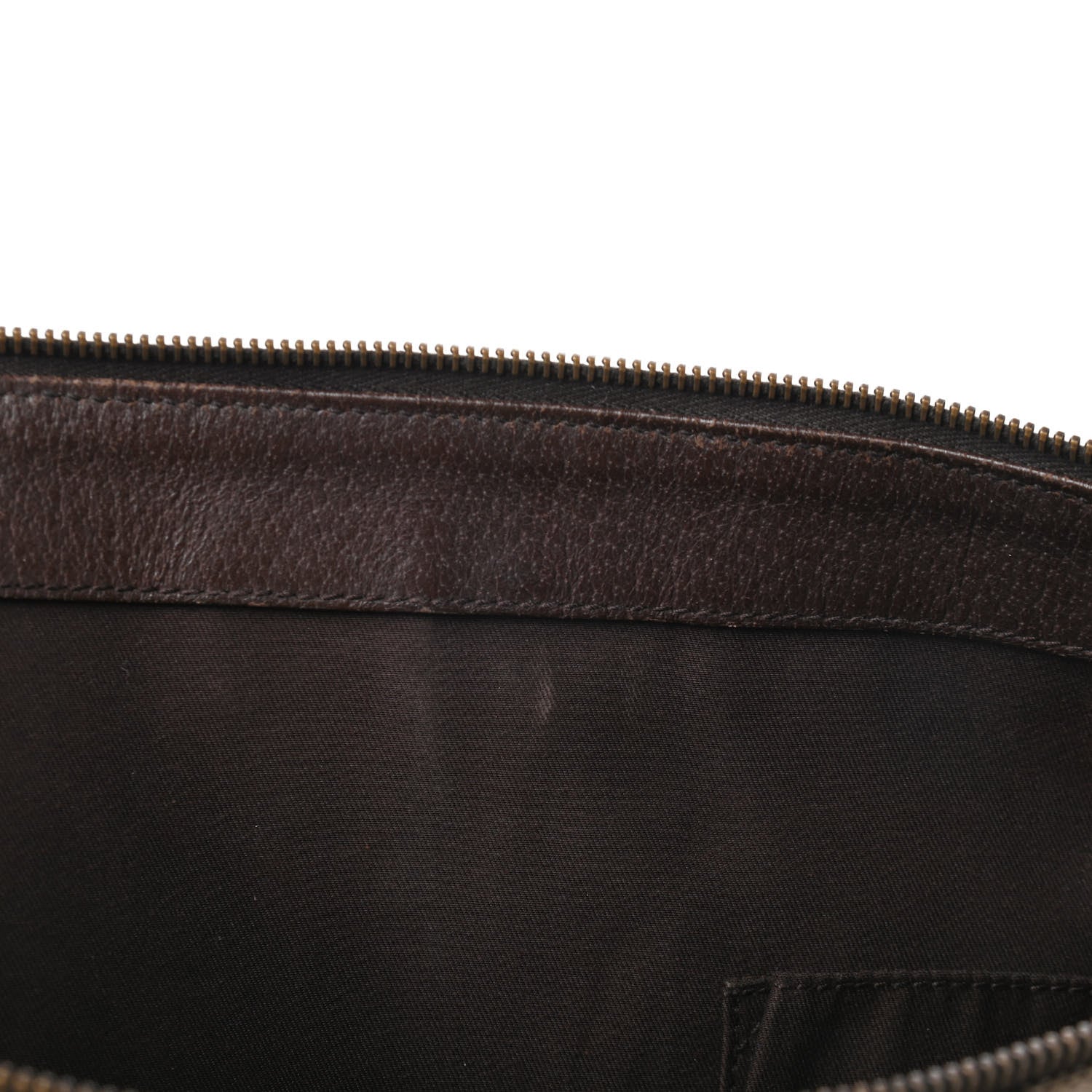 Gucci Monogram Messenger Bag Ebony 5 of 5