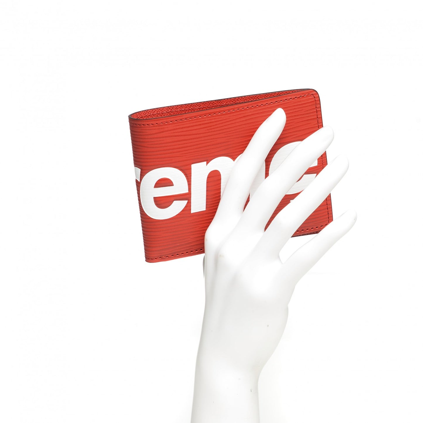 X SUPREME Epi Slender Wallet Red