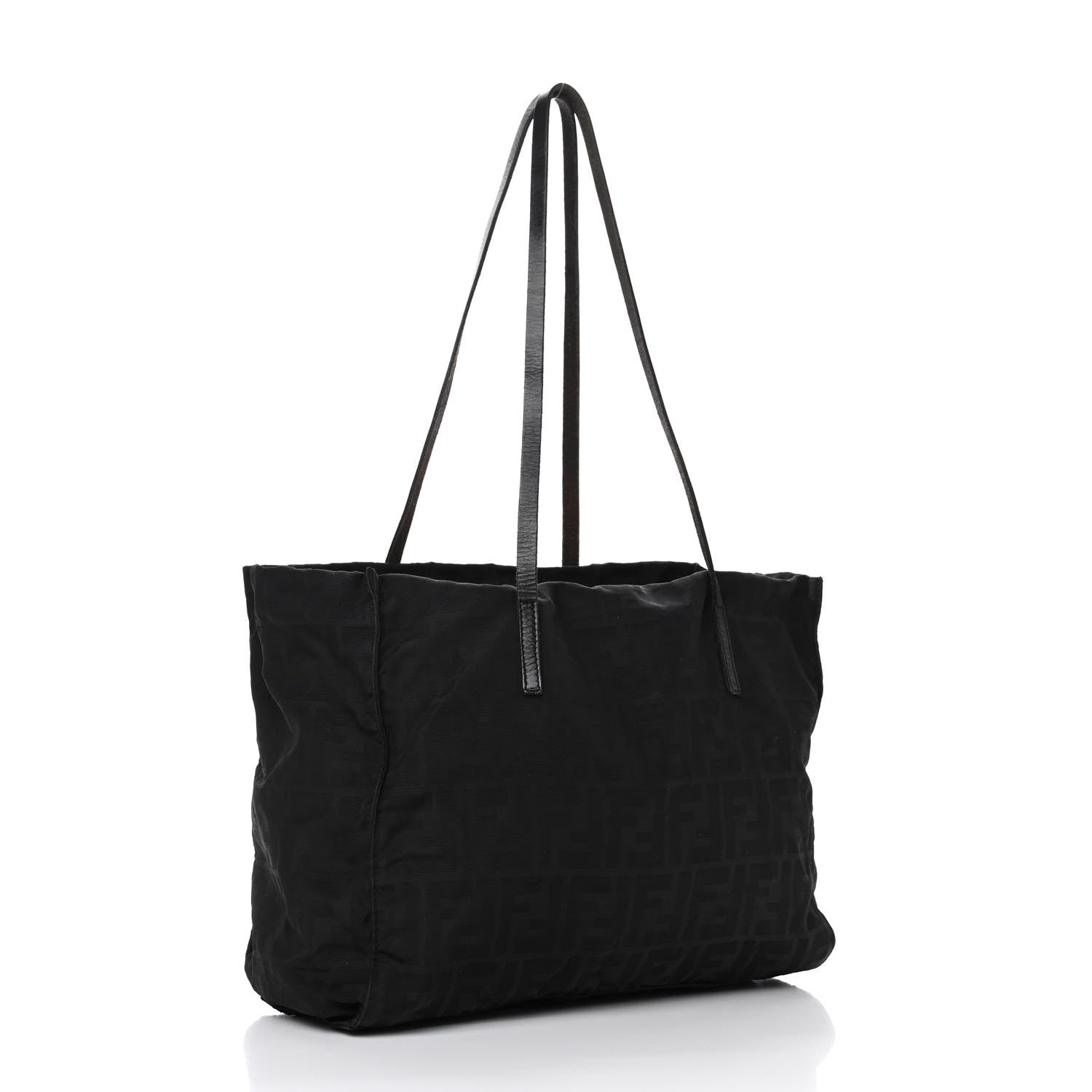 Fendi Zucca Tote Black 2 of 4