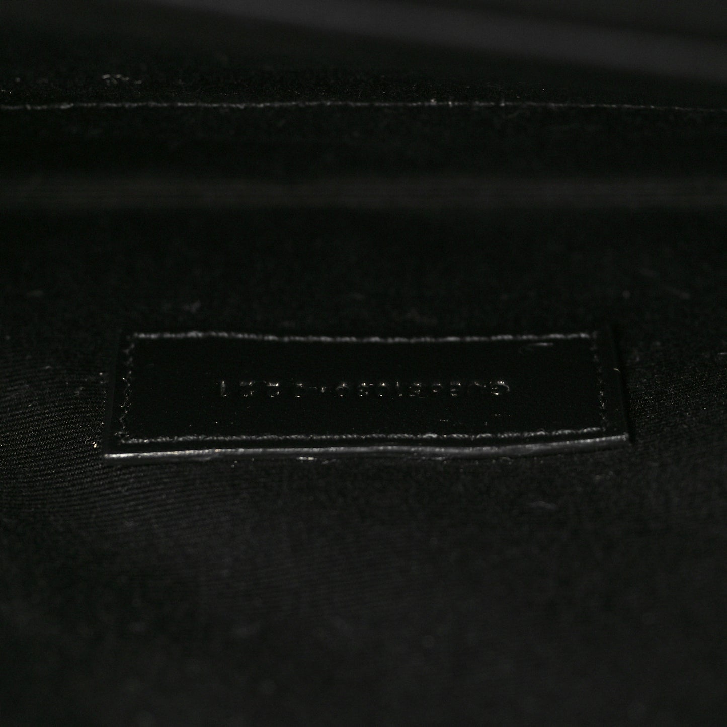 Grain De Poudre Textured Mixed Matelasse Triquilt Monogram Clutch Vert Fonce