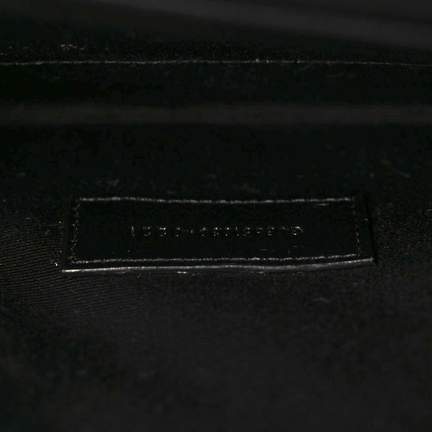 Saint Laurent Grain De Poudre Textured Mixed Matelasse Triquilt Monogram Clutch Vert Fonce 8 of 10
