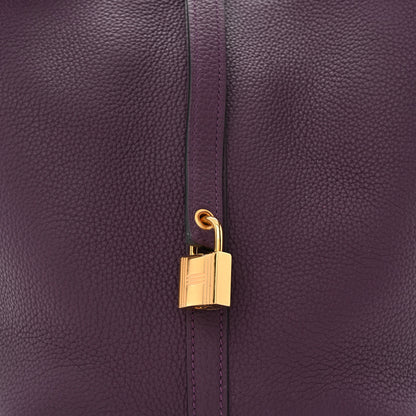 Hermes Taurillon Clemence Picotin Lock 22 MM Anemone 8 of 11