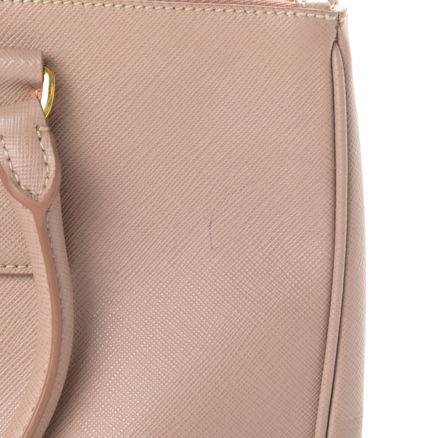 Saffiano Medium Galleria Double Zip Tote Cammeo