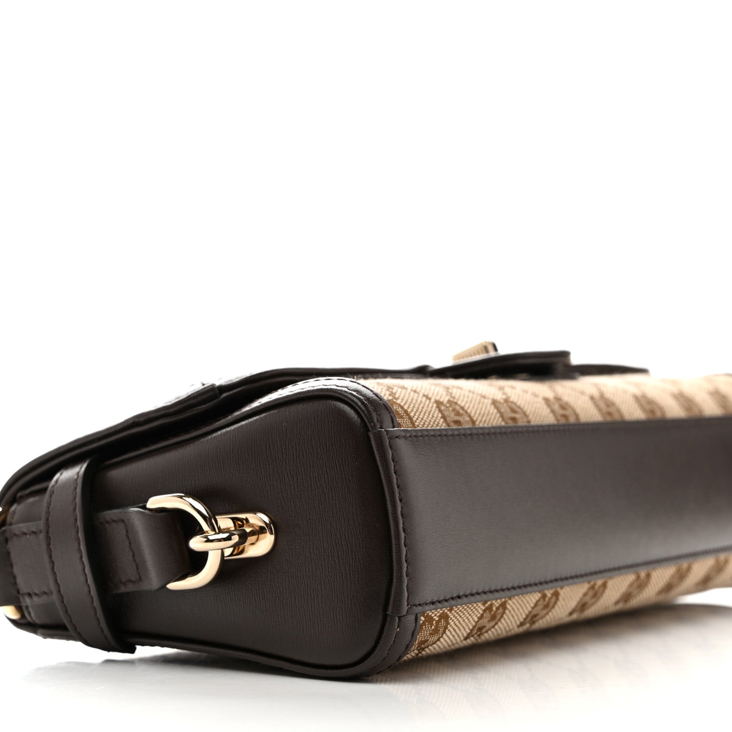 Gucci GG Monogram Small Luce Shoulder Bag Beige Ebony 10 of 11