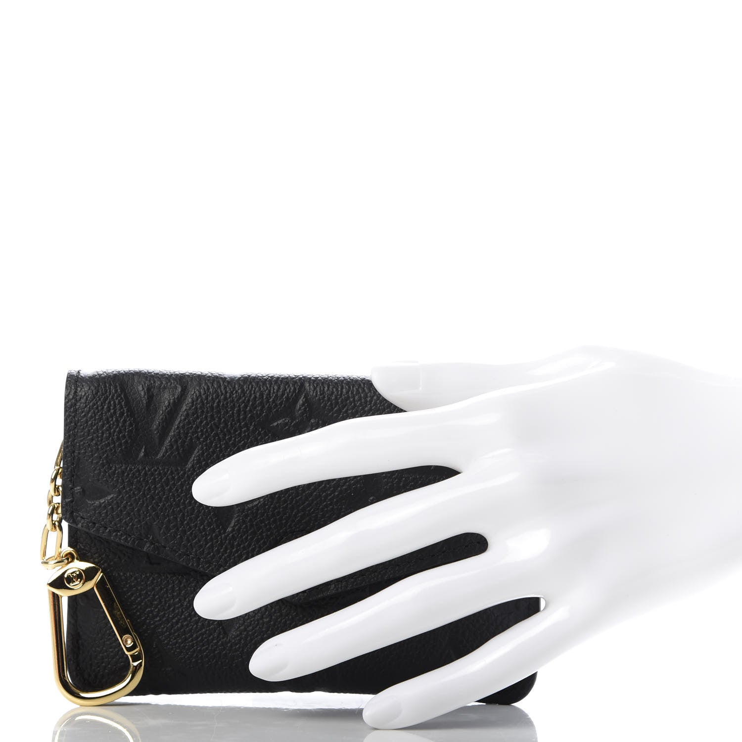 Louis Vuitton Empreinte Key Pouch Black 2 of 7