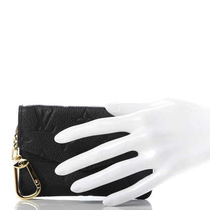 Louis Vuitton Empreinte Key Pouch Black 2 of 7