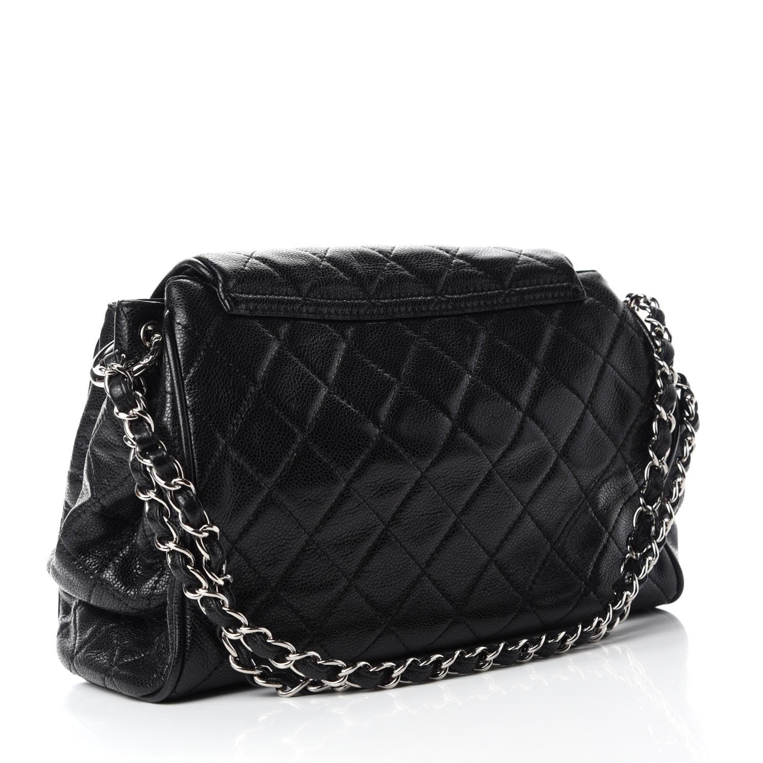 Chanel Caviar Quilted Timeless Accordion Flap Black 3 of 11
