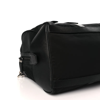Prada Re-Nylon Saffiano Duffle Bag Black 6 of 7