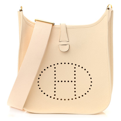 Hermes Taurillon Clemence Evelyne III PM Nata 1 of 11