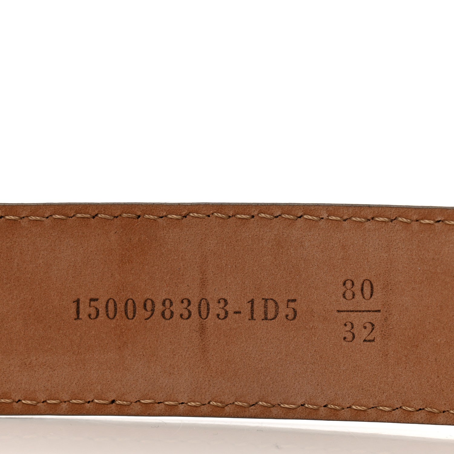Fendi Vitello Dolce Belt 80 32 Tortora 3 of 6